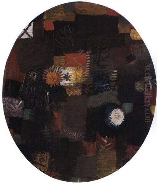 Kleines Weihnachtsstilleben Oil Painting by Paul Klee