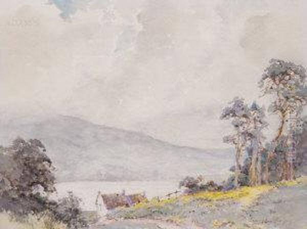 Lough Derg, Tipperary Oil Painting by Lancelot Bayly