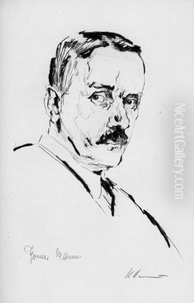 Okkulte Erlebnisse Oil Painting by Thomas Mann Baynes