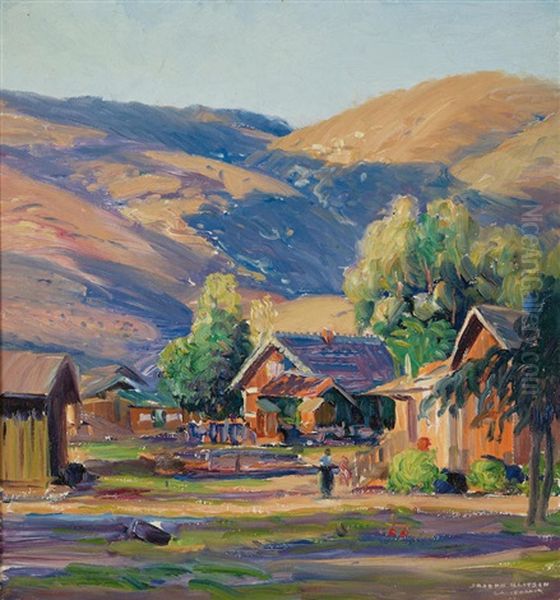 A View Of Old Laguna Oil Painting by Joseph Kleitsch