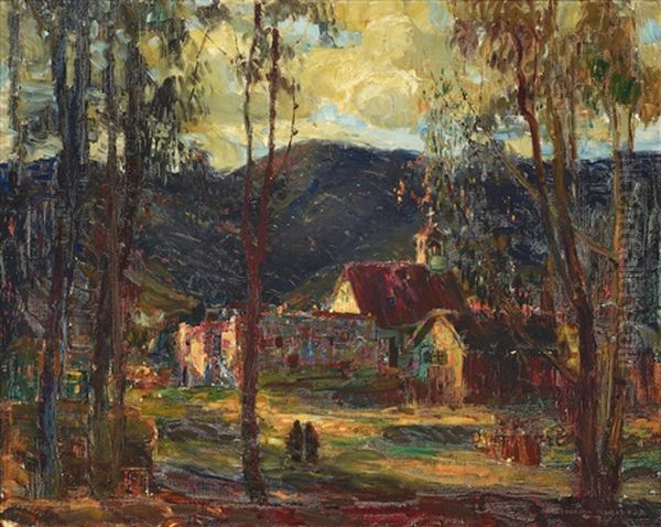 Evening Light, Laguna Oil Painting by Joseph Kleitsch