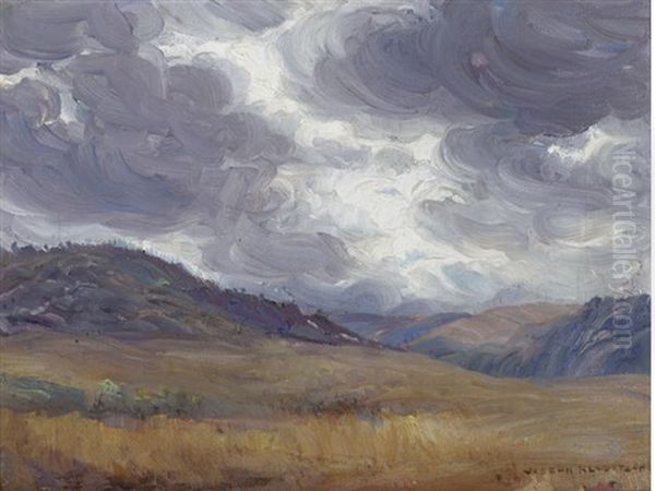 Approaching Storm Oil Painting by Joseph Kleitsch