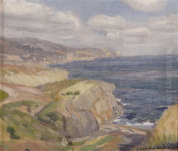 Diver's Cove, Laguna Oil Painting by Joseph Kleitsch