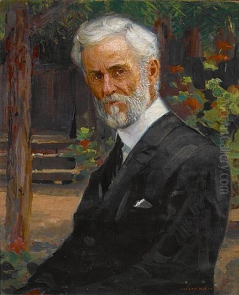 Portrait Of Isaac Jenkinson Frazee Oil Painting by Joseph Kleitsch