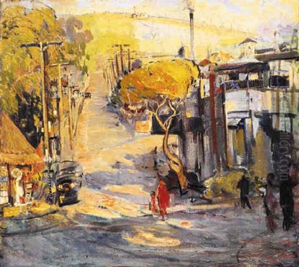 Park Avenue, Old Laguna Oil Painting by Joseph Kleitsch