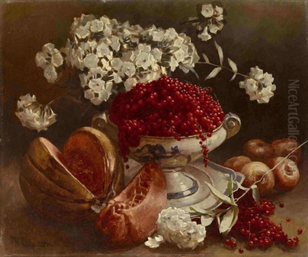 Still Life Oil Painting by Yuliy Yulevich Klever the Younger