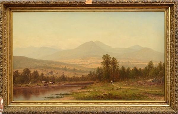 Landscape Oil Painting by Charles Wilson Knapp