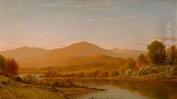 The White Mountains Oil Painting by Charles Wilson Knapp