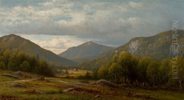 Catskill Vista Oil Painting by Charles Wilson Knapp