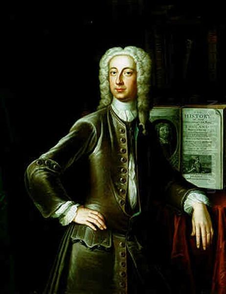 Portrait Of Henry Hyde, 4th Earl, Of Clarendon Oil Painting by George Knapton