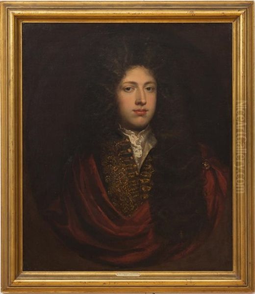 Portrait Of An English Gentleman by Godfrey Kneller