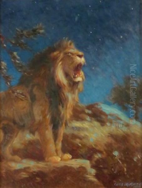 Lion by Charles Robert Knight