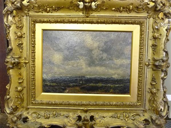 Extensive Landscape Oil Painting by John William Buxton Knight