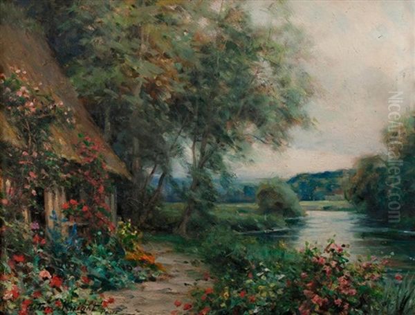 Chemin Fleuri Oil Painting by Louis Aston Knight