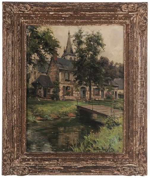 Sainte Gertrude Oil Painting by Louis Aston Knight