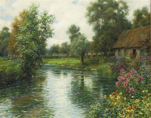 La Varenne At St. Helier Oil Painting by Louis Aston Knight