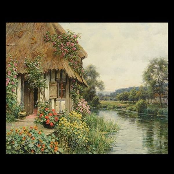 Diana's Cottage Oil Painting by Louis Aston Knight