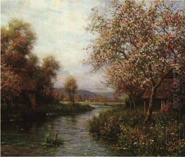 Spring Blossoms Oil Painting by Louis Aston Knight