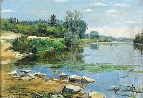 Paysage Oil Painting by Louis Aston Knight