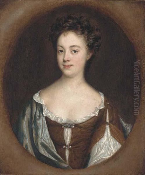 Portrait Of A Lady Oil Painting by Charles Beale