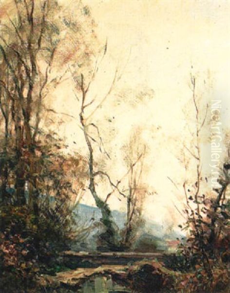 Le Moulin Oil Painting by Louis Aston Knight