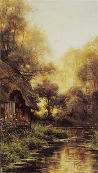 Chauriere Le Soir Oil Painting by Louis Aston Knight