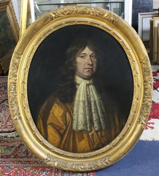 Portrait Of Sir James Elphinstone Bart Oil Painting by Mary Beale