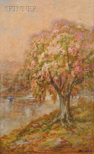 Spring View, Massachusetts Oil Painting by Gamaliel Waldo Beaman