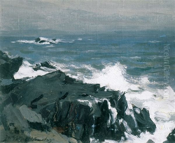 Crashing Surf by Farquhar McGillivray Strachen Knowles