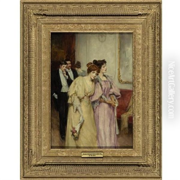 At The Ball Oil Painting by George Sheridan Knowles