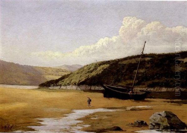 Silverdale Oil Painting by George Sheridan Knowles