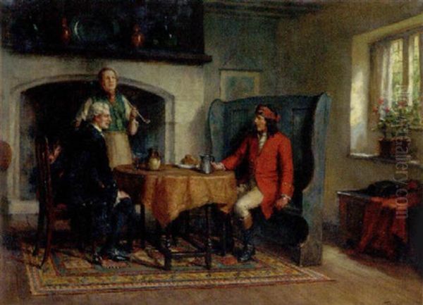 The Adventurer Oil Painting by George Sheridan Knowles