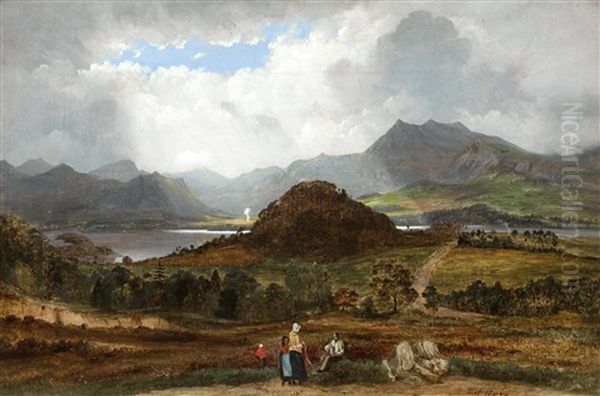 View From Ambleside Oil Painting by John Knox