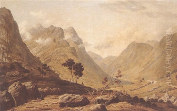 Glencoe Oil Painting by John Knox