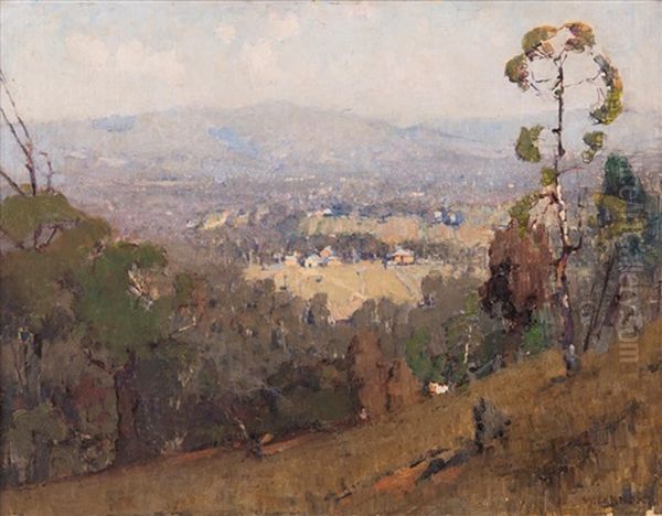 Birt's Hill, Croydon Oil Painting by William Dunn Knox