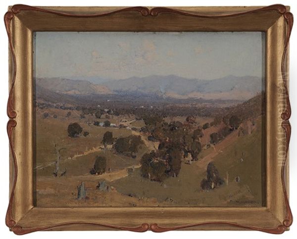 In The North East, Australia Oil Painting by William Dunn Knox