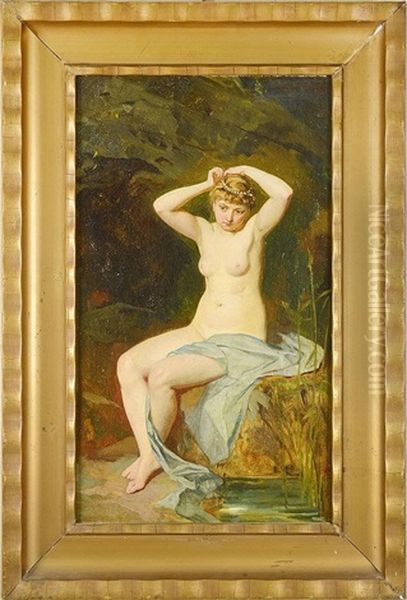 Nude Oil Painting by Benes (Benesch) Knuepfer