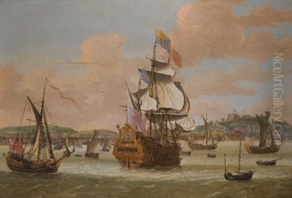 Charles Ii And James, Duke Of York, On Board H.m.s. 