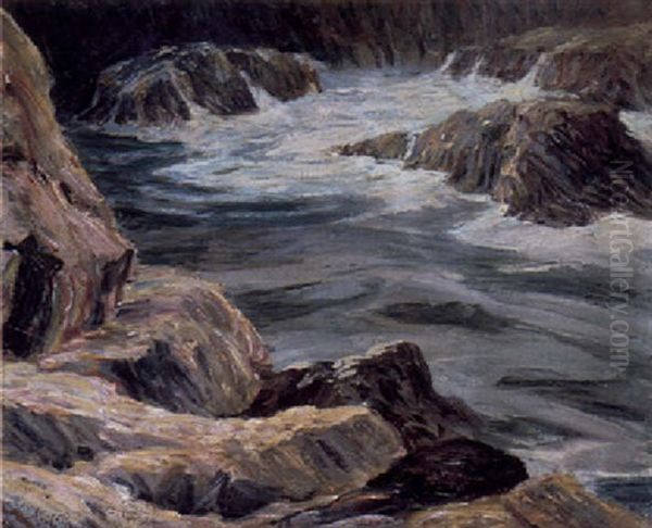 A Rocky Cove, Carmel by George Joseph Koch