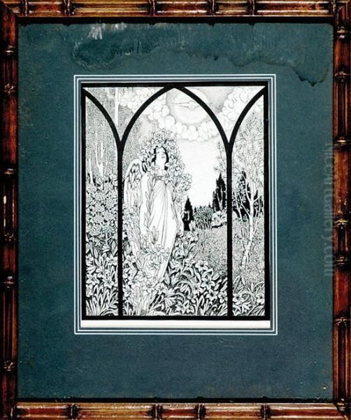 Illustrations Oil Painting by Aubrey Vincent Beardsley