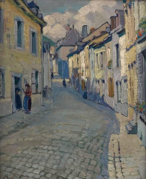 Ruelle Ensoleillee Oil Painting by Paul Beat