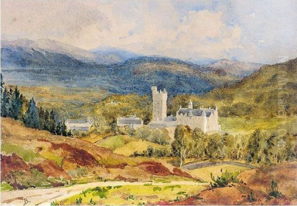 Balmoral Castle Oil Painting by Princess Beatrice