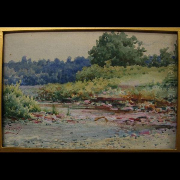 Shoreline Views Oil Painting by John William Beatty