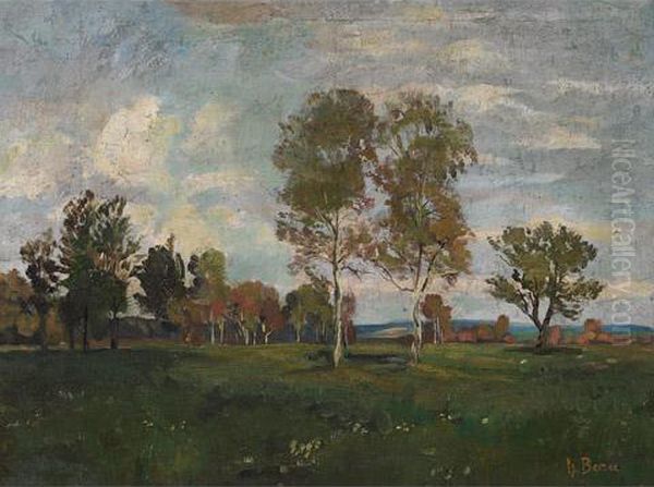 Landscape Oil Painting by Henri Beau