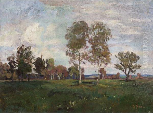 Paysage Oil Painting by Henri Beau