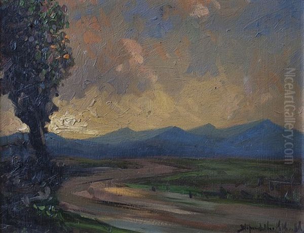 Camino Al Amanecer Oil Painting by Stephen Robert Koekkoek