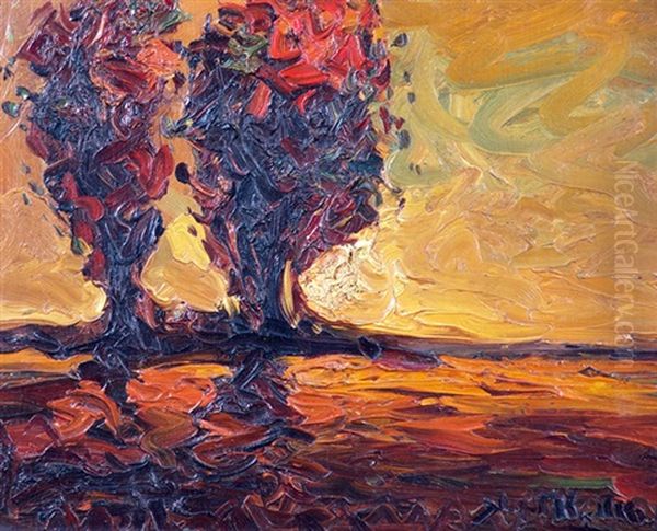 Paisaje Oil Painting by Stephen Robert Koekkoek