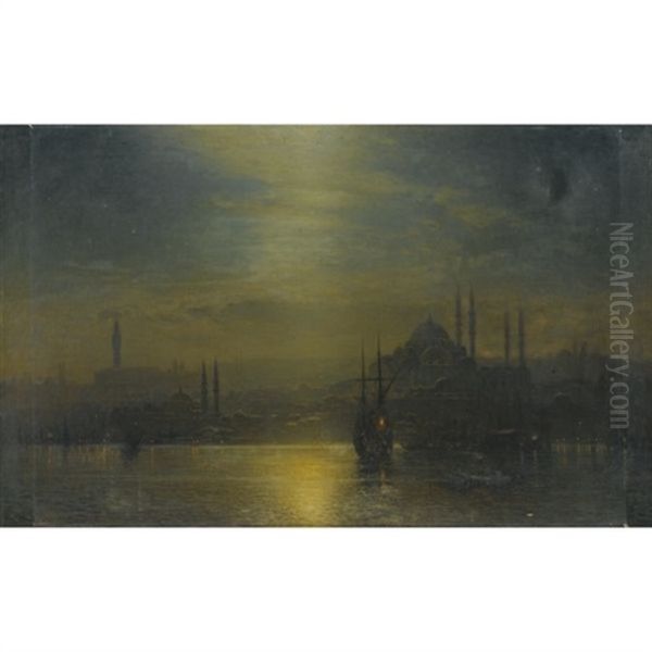 The Golden Horn - A Nocturne by Ernest Karl Eugen Koerner