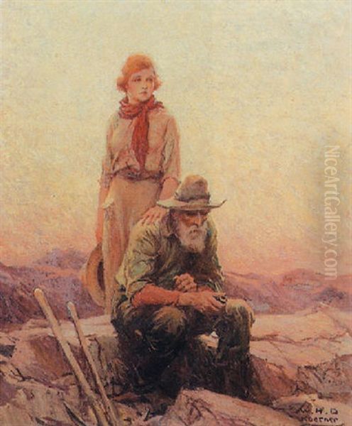 The Last Look Oil Painting by William Henry Dethlef Koerner