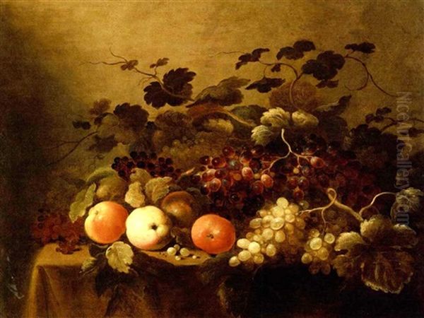 Nature Morte Aux Fruits Oil Painting by Roelof Koets the Elder